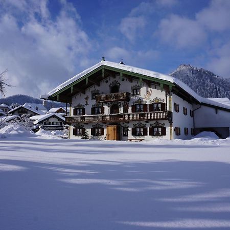 Schwabenbauernhof Apartment Ruhpolding Exterior foto