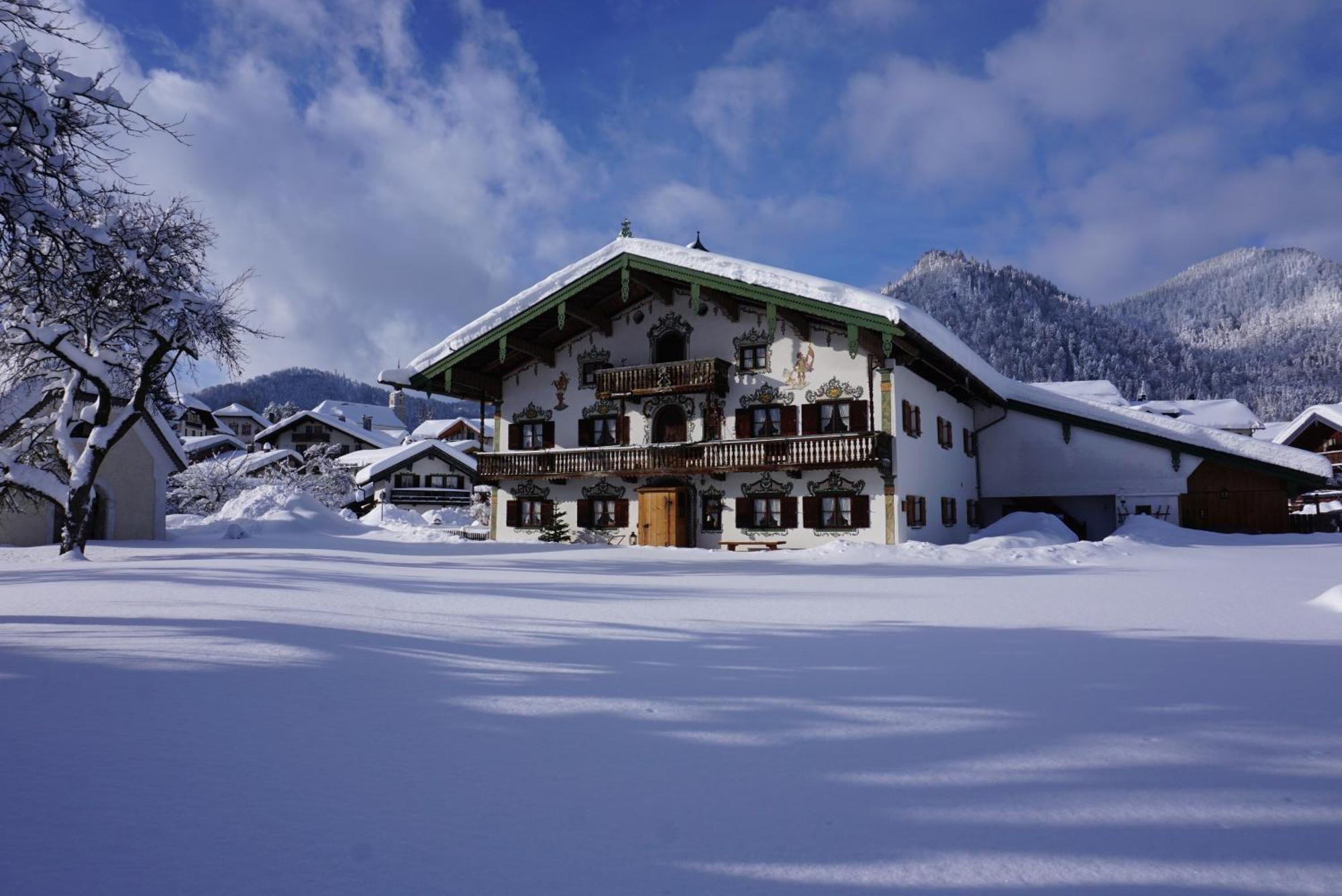 Schwabenbauernhof Apartment Ruhpolding Exterior foto