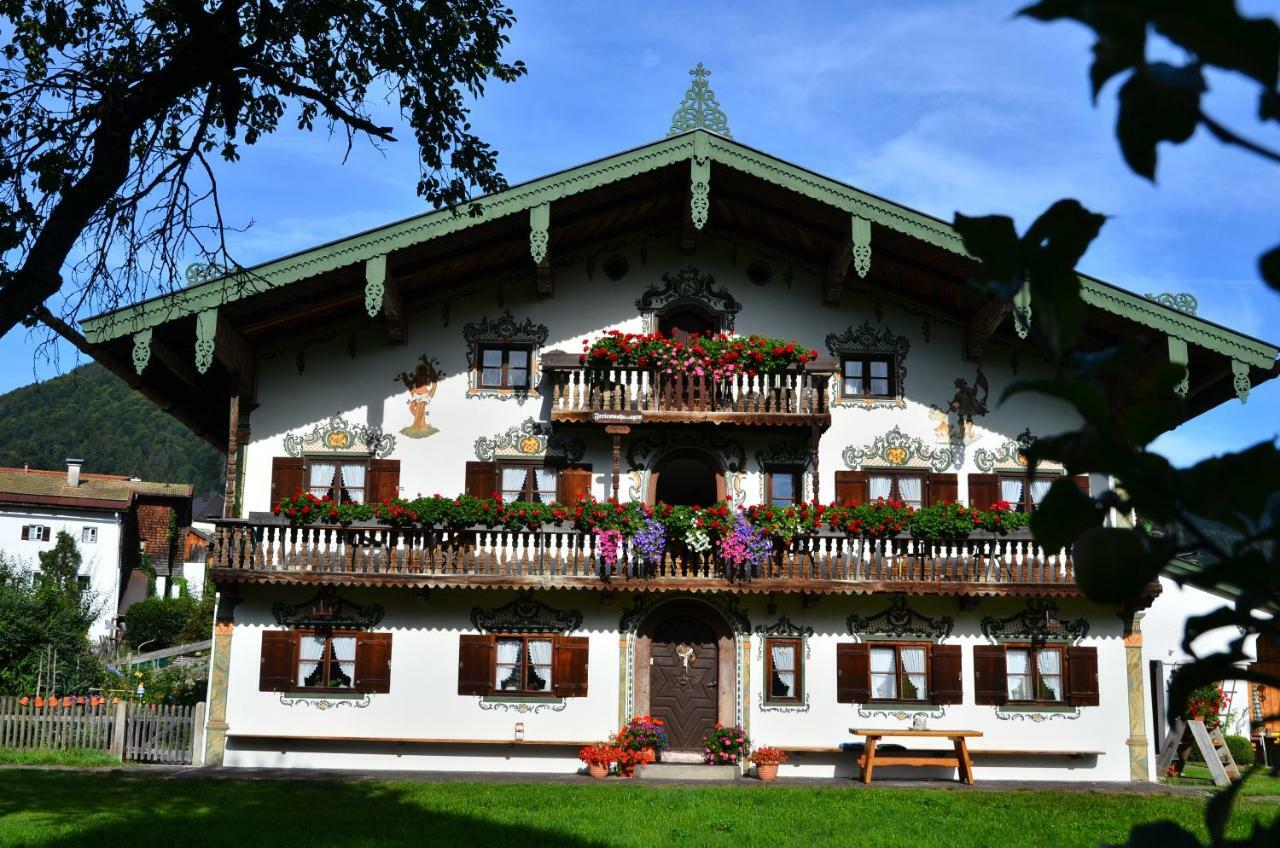 Schwabenbauernhof Apartment Ruhpolding Exterior foto
