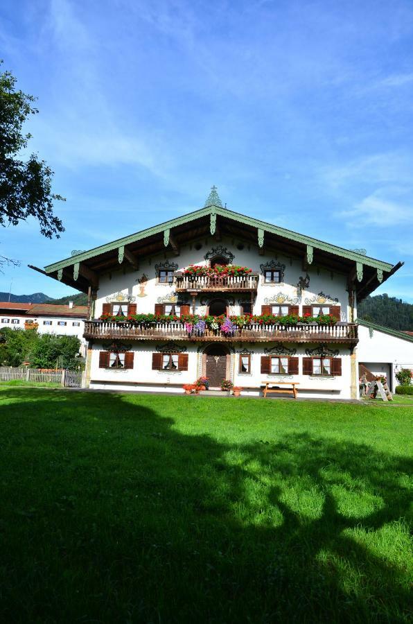 Schwabenbauernhof Apartment Ruhpolding Exterior foto
