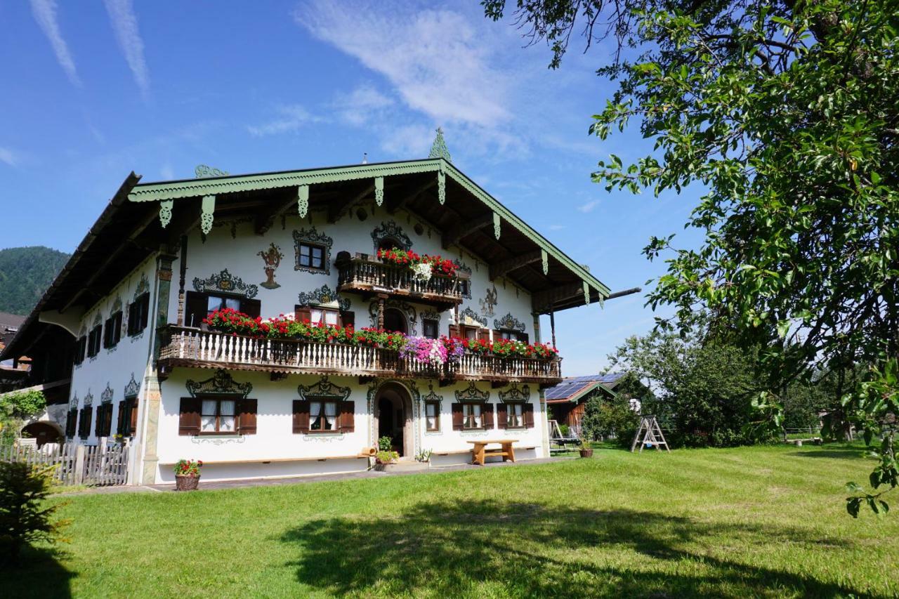 Schwabenbauernhof Apartment Ruhpolding Exterior foto